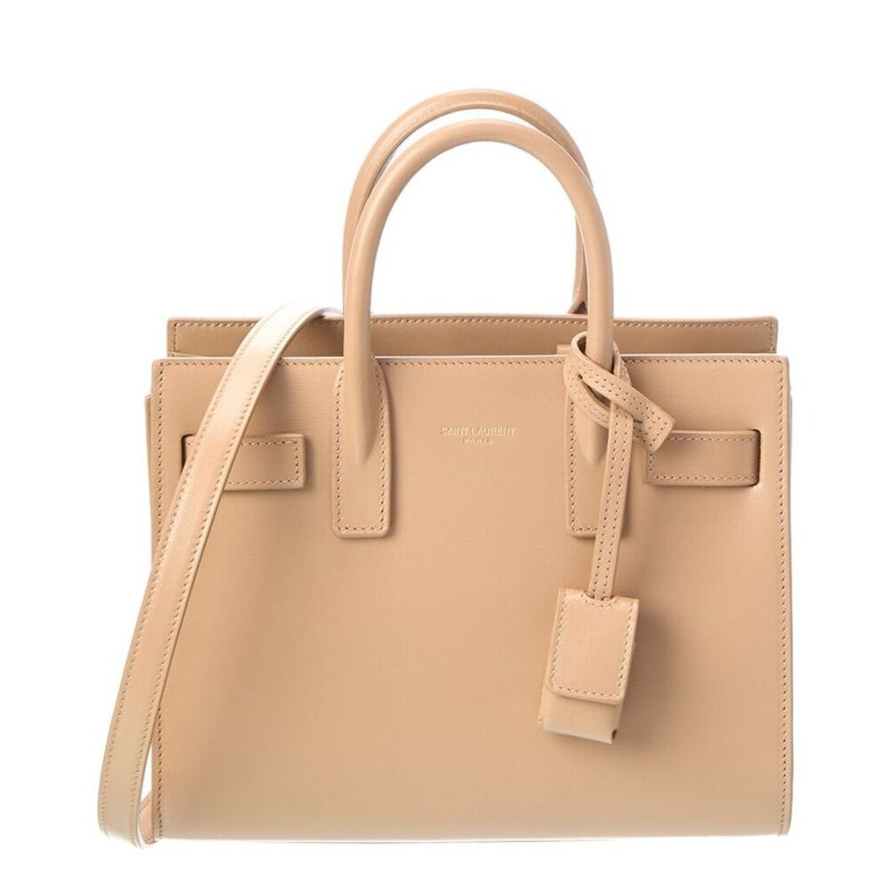Saint Laurent Nano Sac De Jour Leather Satchel